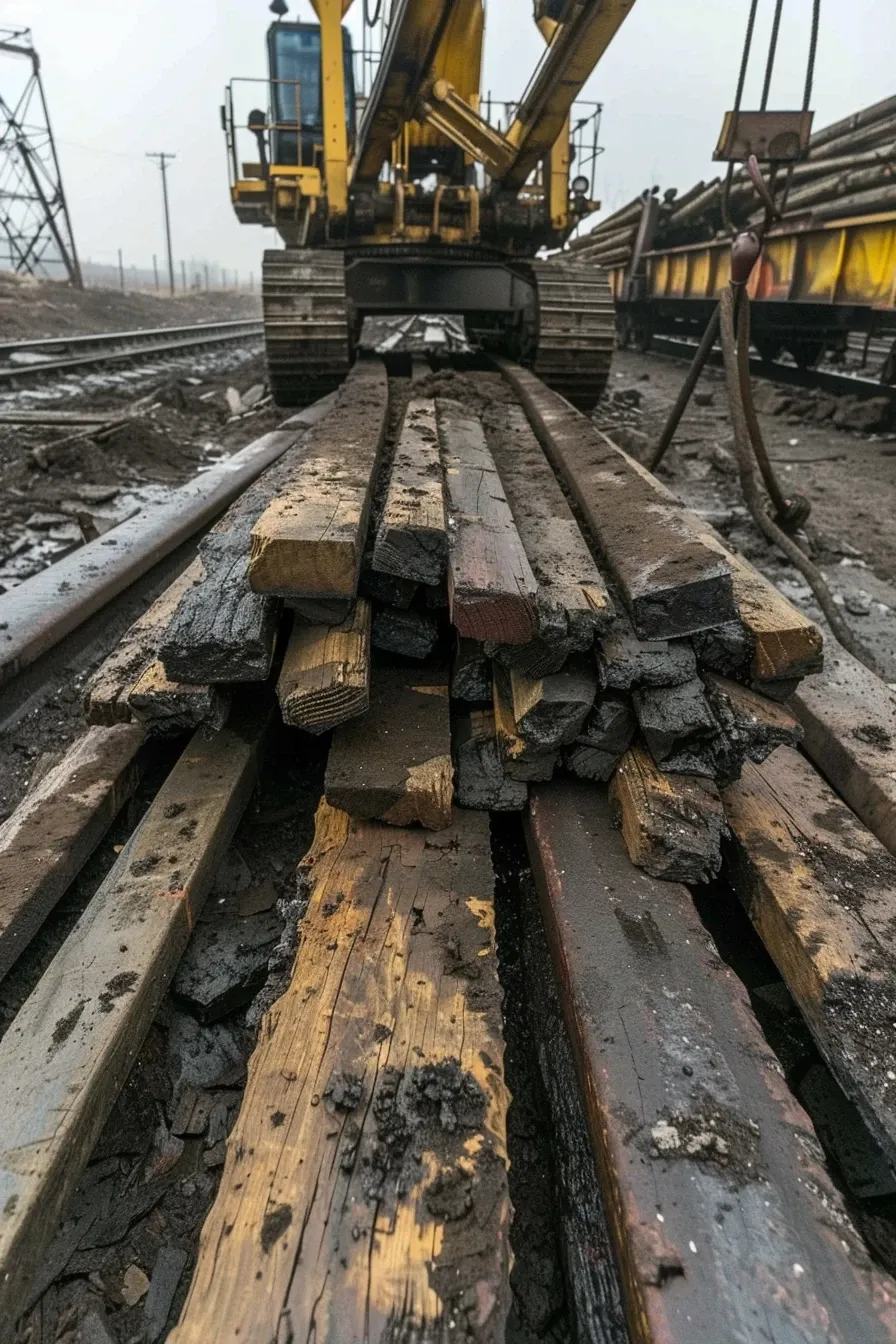 Hurtowy wywóz tysięcy sztuk zużytych podkładów w reżimie 247 – CDSRecycling.
