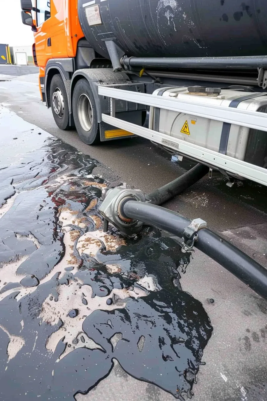 Specjalistyczna flota logistyczna CDSRecycling realizująca masowy odbiór płynów ropopochodnych.