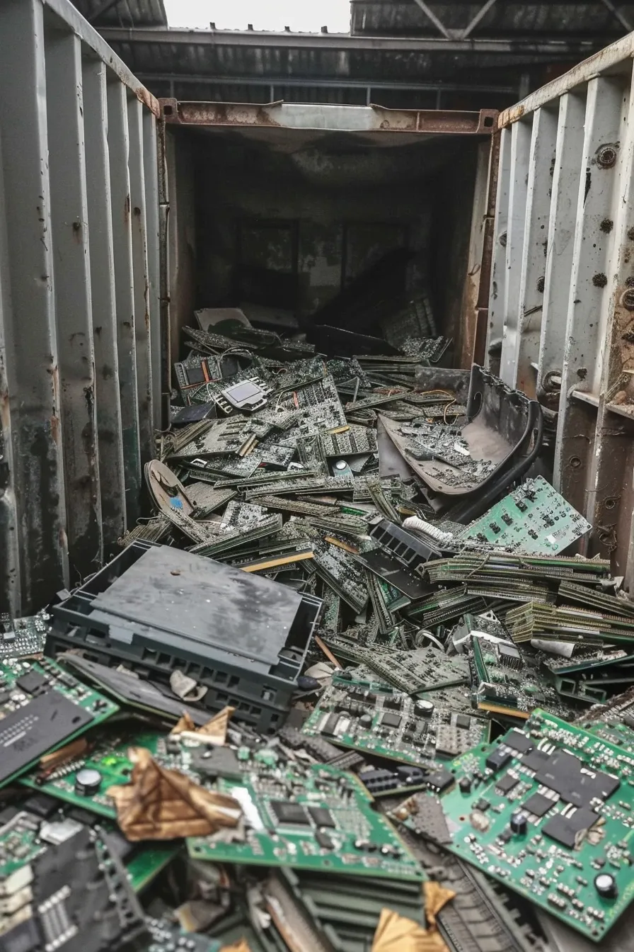 Odbiór odpadów elektronicznych o kodzie 16 02 14 (zużyte urządzenia) przez CDSRecycling.